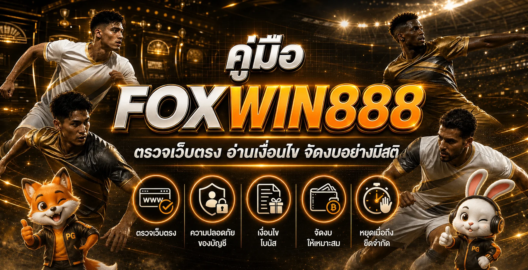 FOXWIN888 คู่มือตรวจเว็บตรงและโบนัส